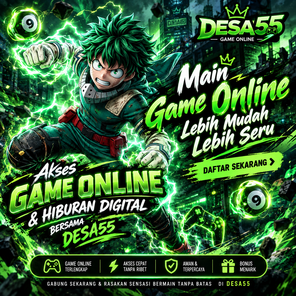 DESA55: Yuk Login Akunmu Sekarang & Daftar Melalui Link Alternatif 2026